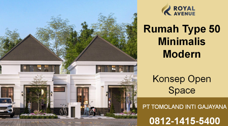 Rumah Type 50 Minimalis Modern: Kisah Hunian yang Mengubah Cara Anda Merancang Kehidupan