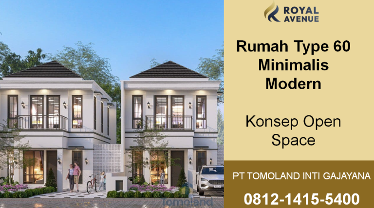 Rumah Type 60 Minimalis Modern dan Kisah Perjalanan Membangun Hunian Idaman