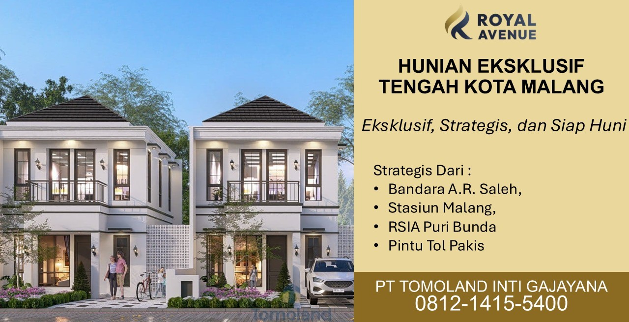 Jual Rumah Gaya Klasik Modern di Malang: Hunian Eksklusif dengan Desain Elegan