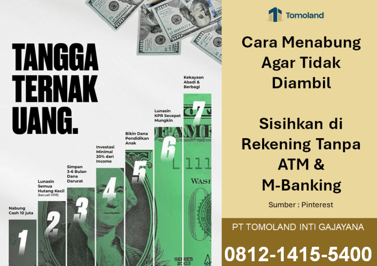 Cara Menabung Agar Tidak Diambil : Tips Dan Contoh Riil