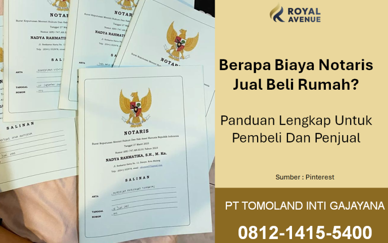 Berapa Biaya Notaris Jual Beli Rumah? Panduan Lengkap Untuk Pembeli Dan Penjual