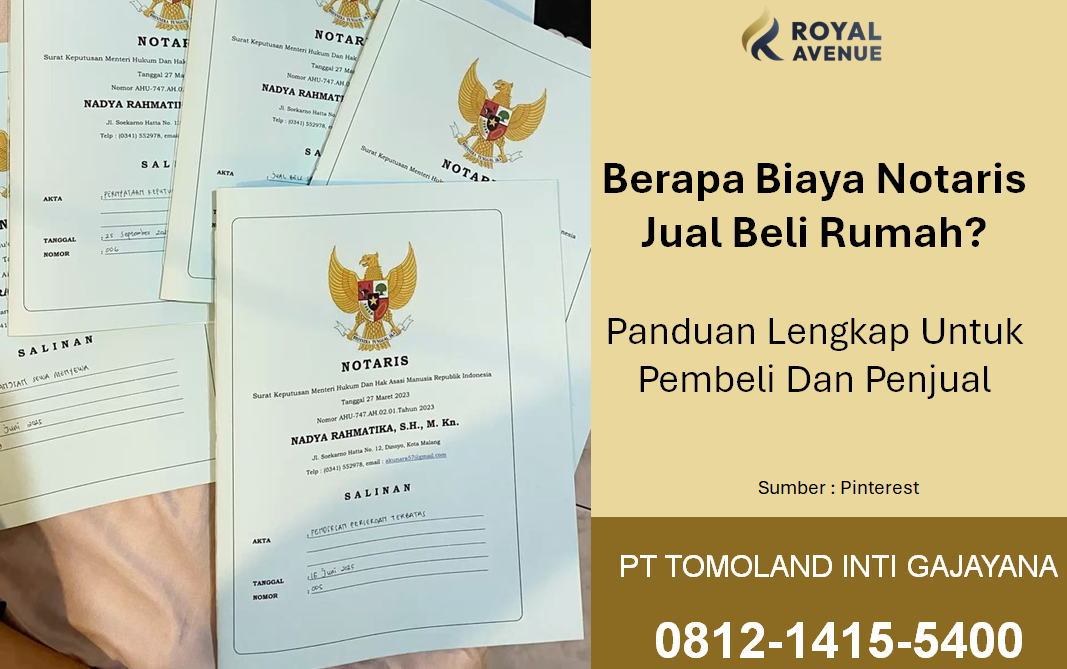 Berapa Biaya Notaris Jual Beli Rumah? Panduan Lengkap Untuk Pembeli Dan Penjual