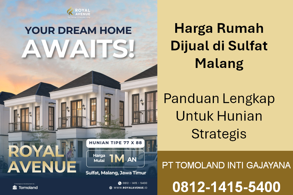 Jual Rumah di Sawojajar Malang: Solusi Hunian Strategis untuk Investasi dan Keluarga