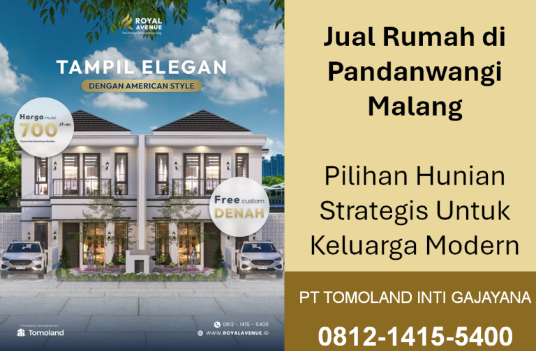 Jual Rumah Pandanwangi Malang: Pilihan Hunian Strategis Untuk Keluarga Modern