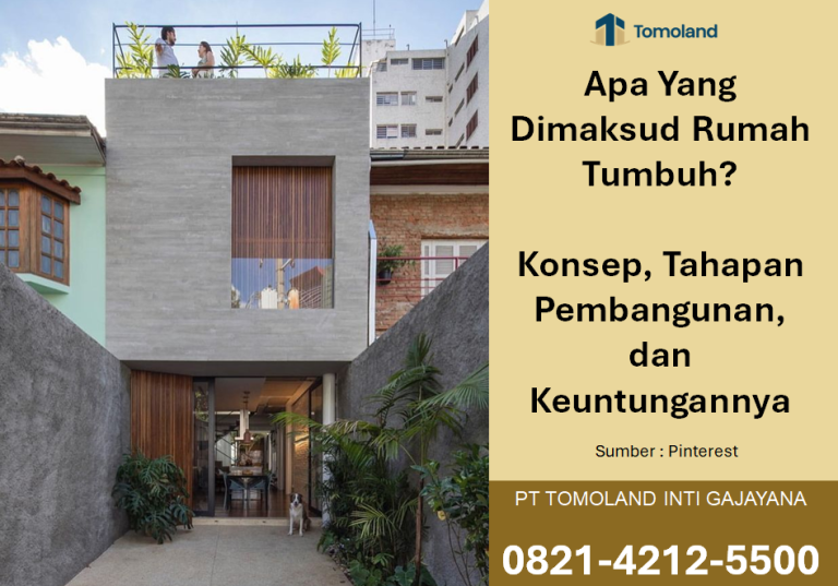 Apa Yang Dimaksud Rumah Tumbuh? Konsep, Tahapan Pembangunan, dan Keuntungannya