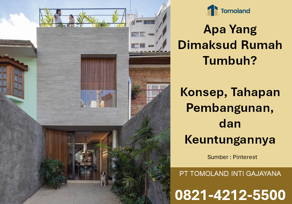 Apa Yang Dimaksud Rumah Tumbuh? Konsep, Tahapan Pembangunan, dan Keuntungannya