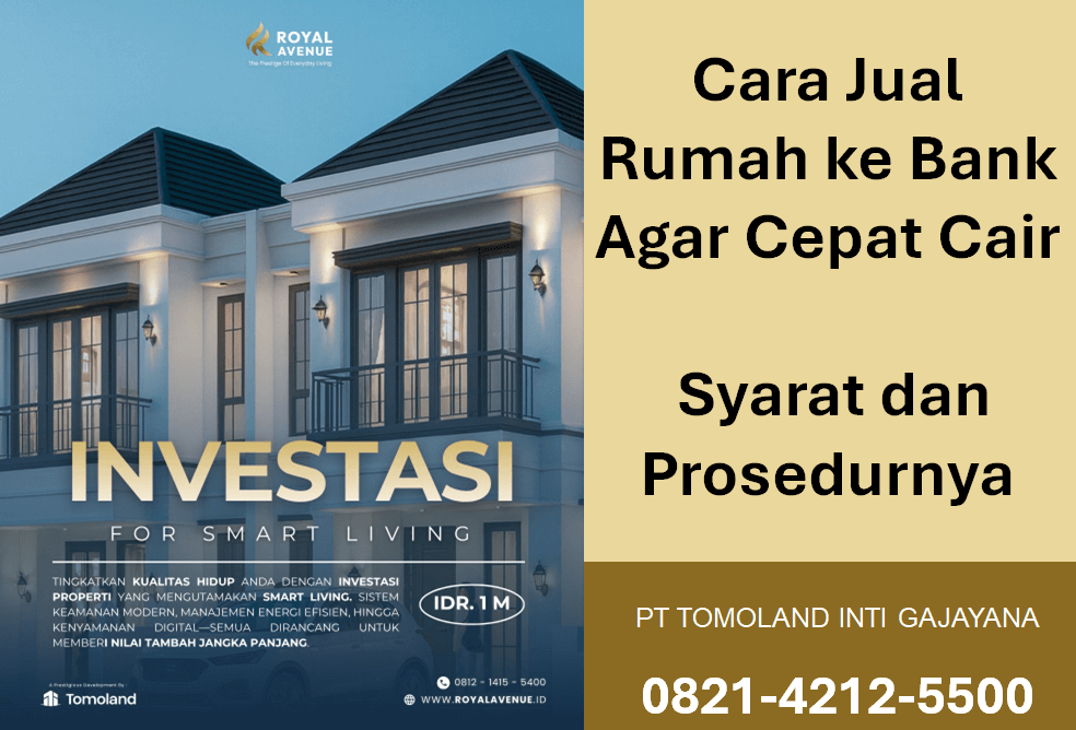 Cara Jual Rumah ke Bank Agar Cepat Cair: Syarat dan Prosedurnya