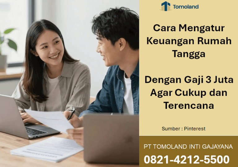 Cara Mengatur Keuangan Rumah Tangga Dengan Gaji 3 Juta Agar Cukup dan Terencana