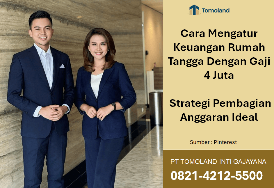 Cara Mengatur Keuangan Rumah Tangga Dengan Gaji 4 Juta: Strategi Pembagian Anggaran Ideal