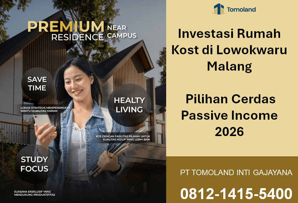 Investasi Rumah Kost di Lowokwaru Malang: Pilihan Cerdas Passive Income 2026