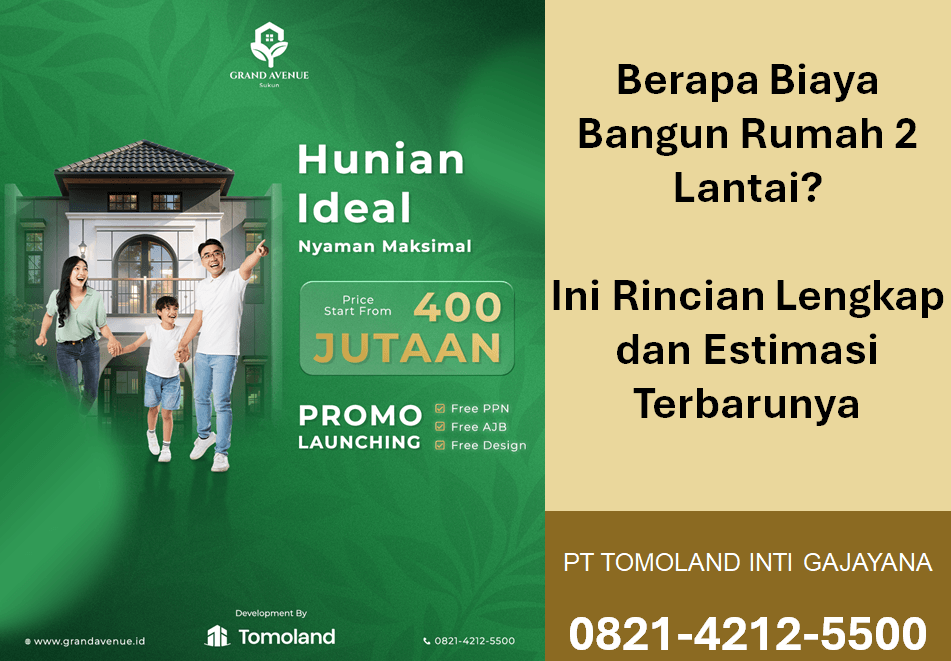 Berapa Biaya Bangun Rumah 2 Lantai? Ini Rincian Lengkap dan Estimasi Terbarunya