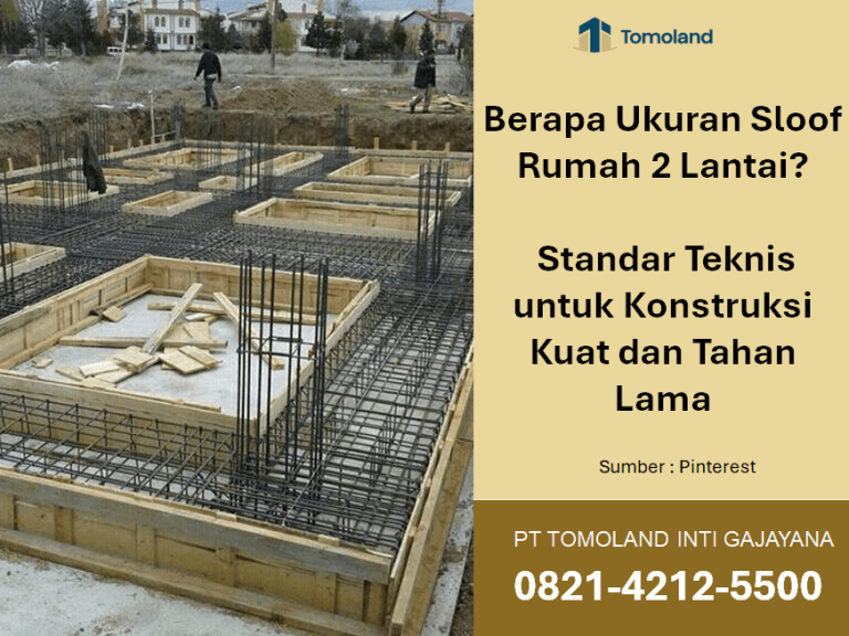 Berapa Ukuran Sloof Rumah 2 Lantai? Standar Teknis untuk Konstruksi Kuat dan Tahan Lama