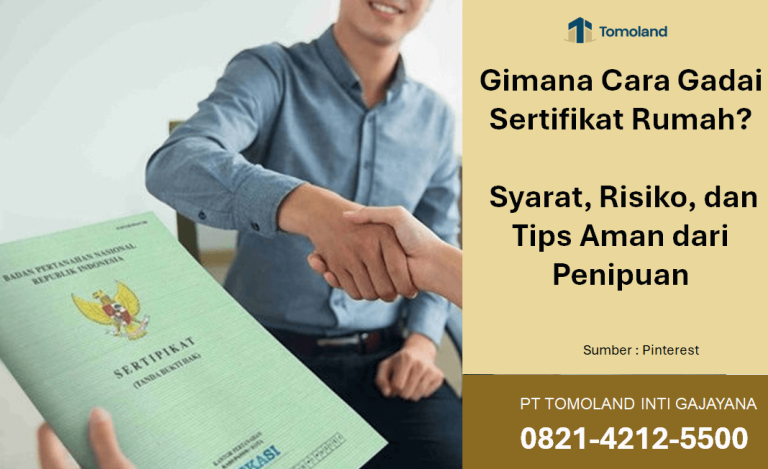 Gimana Cara Gadai Sertifikat Rumah? Syarat, Risiko, dan Tips Aman dari Penipuan