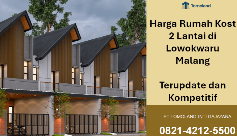Harga Rumah Kost 2 Lantai di Lowokwaru Malang Terupdate dan Kompetitif