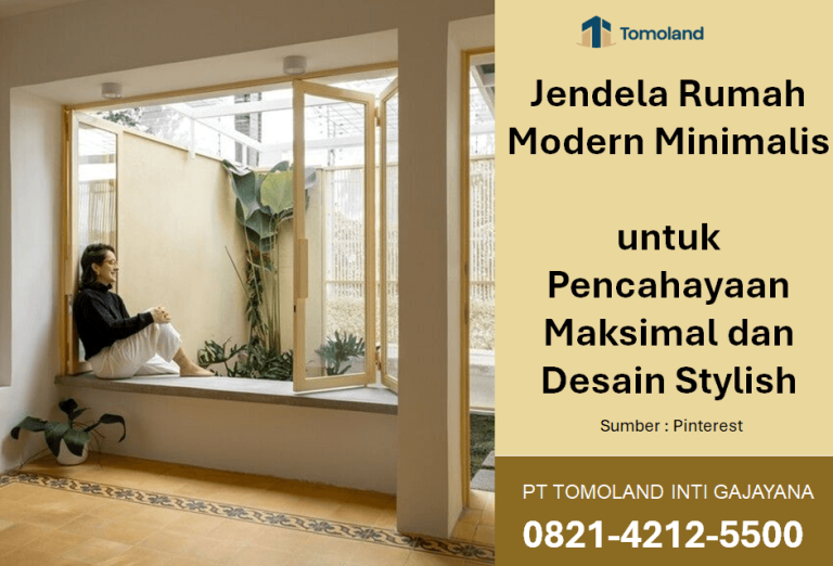 Jendela Rumah Modern Minimalis untuk Pencahayaan Maksimal dan Desain Stylish