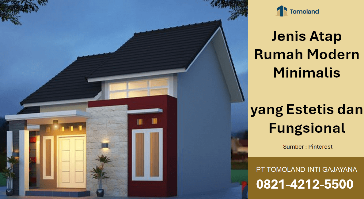 Jenis Atap Rumah Modern Minimalis yang Estetis dan Fungsional