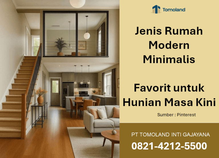 Jenis Rumah Modern Minimalis Favorit untuk Hunian Masa Kini