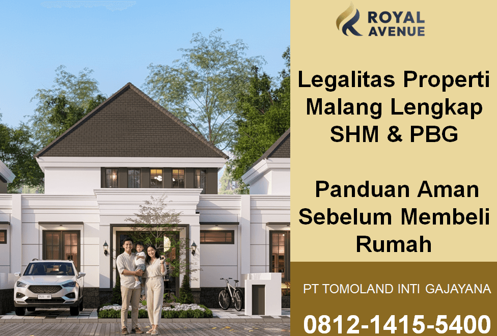 Legalitas Properti Malang Lengkap SHM & PBG, Panduan Aman Sebelum Membeli
