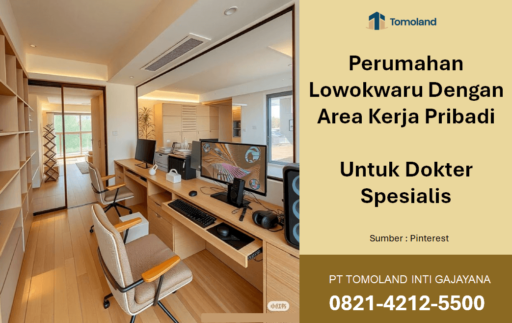 Perumahan di Lowokwaru Malang Dengan Area Kerja Pribadi Untuk Dokter Spesialis