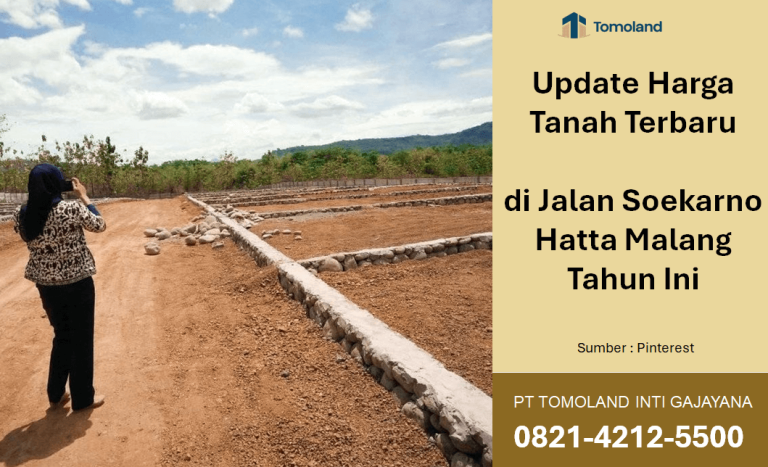 Update Harga Tanah Terbaru di Jalan Soekarno Hatta Malang Tahun Ini