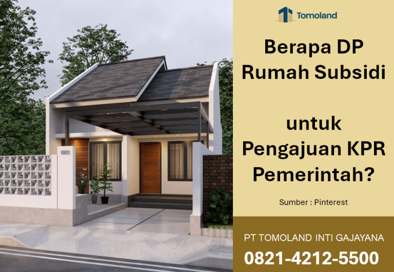 Berapa DP Rumah Subsidi untuk Pengajuan KPR Pemerintah?