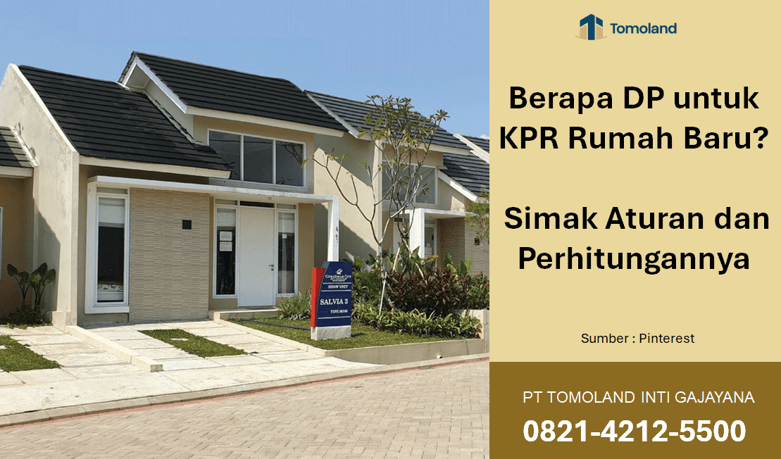 Berapa DP untuk KPR Rumah Baru? Simak Aturan dan Perhitungannya
