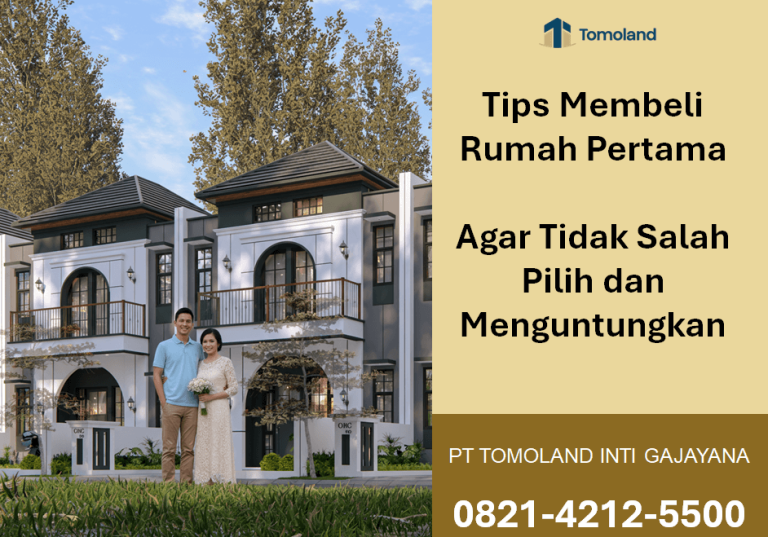 Tips Membeli Rumah Pertama Agar Tidak Salah Pilih dan Menguntungkan.