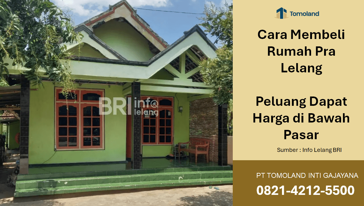 Cara Membeli Rumah Pra Lelang: Peluang Dapat Harga di Bawah Pasar