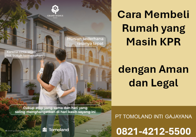 Cara Membeli Rumah yang Masih KPR dengan Aman dan Legal