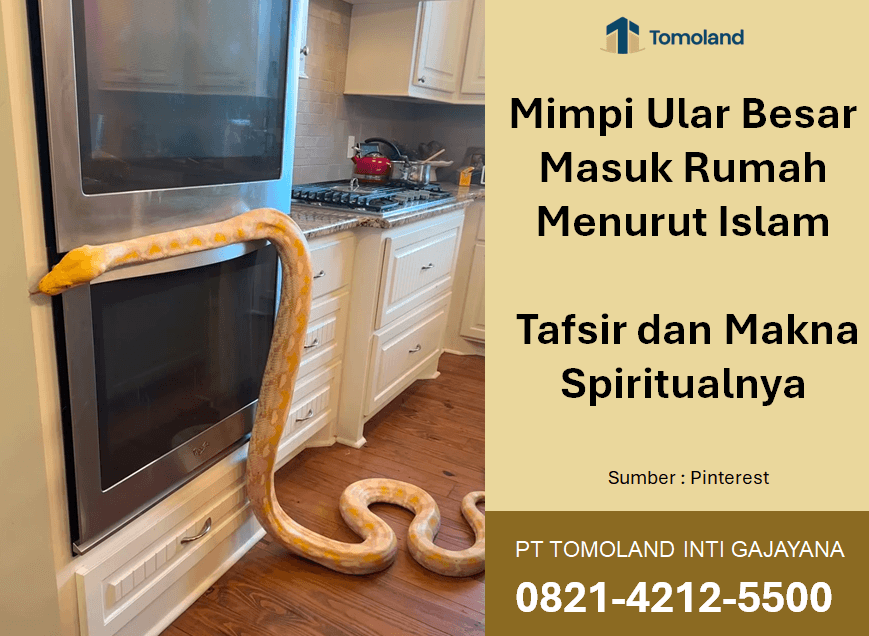 Mimpi Ular Besar Masuk Rumah Menurut Islam: Tafsir dan Makna Spiritualnya