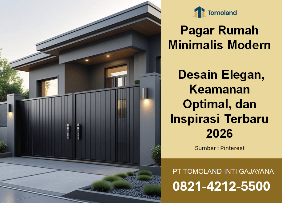 Pagar Rumah Minimalis Modern: Desain Elegan, Keamanan Optimal, dan Inspirasi Terbaru 2026