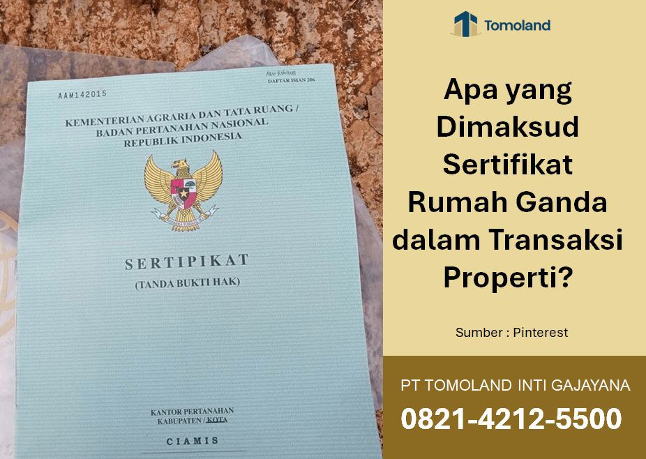 Apa yang Dimaksud Sertifikat Rumah Ganda dalam Transaksi Properti?