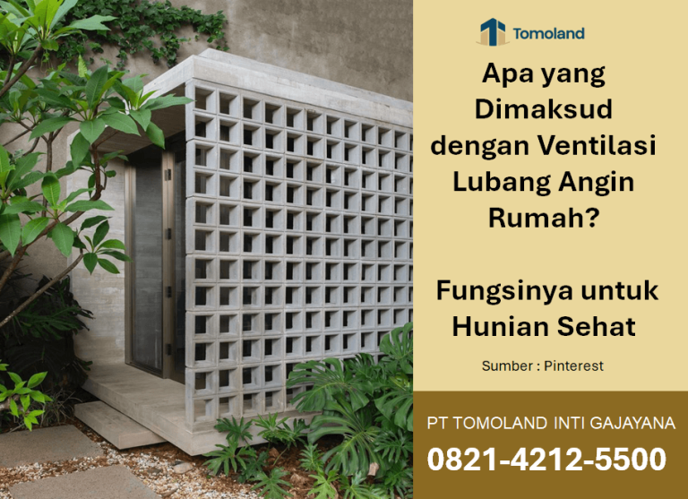 Apa yang Dimaksud dengan Ventilasi Lubang Angin Rumah? Fungsinya untuk Hunian Sehat