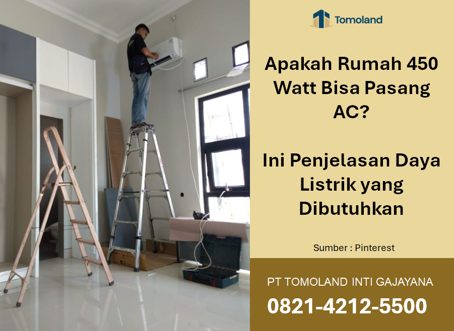 Apakah Rumah 450 Watt Bisa Pasang AC? Ini Penjelasan Daya Listrik yang Dibutuhkan