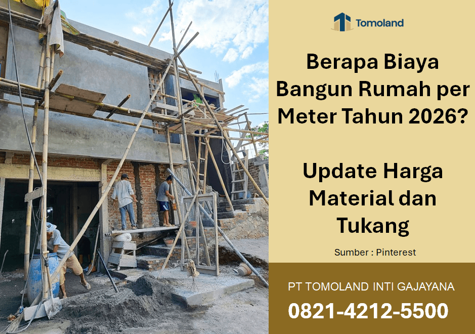 Berapa Biaya Bangun Rumah per Meter Tahun 2026? Update Harga Material dan Tukang