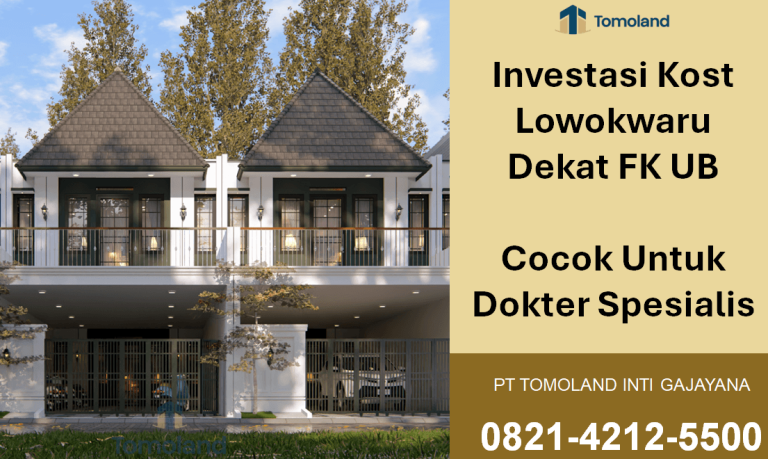 Investasi Kost Lowokwaru Dekat FK UB Cocok Untuk Dokter Spesialis | Comfy Kost by Tomoland