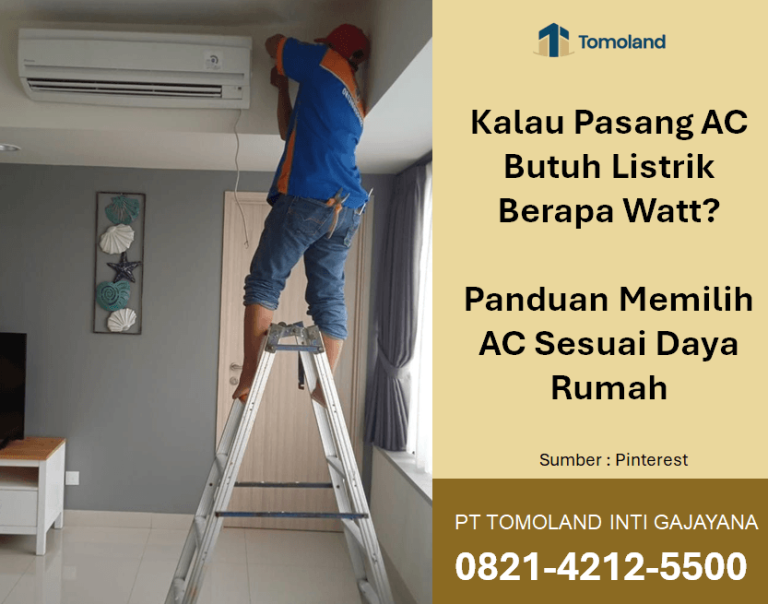 Kalau Pasang AC Butuh Listrik Berapa Watt? Panduan Memilih AC Sesuai Daya Rumah