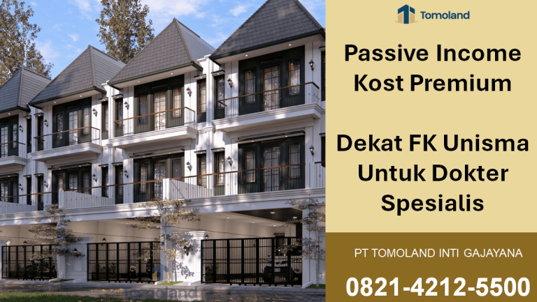Passive Income Kost Premium Dekat FK Unisma Untuk Dokter Spesialis | Apartkost Tlogomas by Tomoland