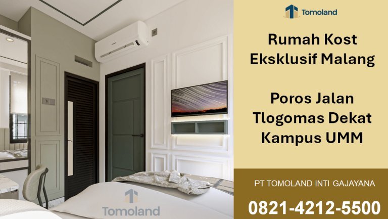 Rumah Kost Eksklusif Malang: Investasi Properti Strategis di Poros Tlogomas Dekat Kampus UMM