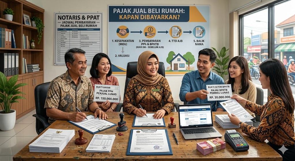 Kapan Pajak Jual Beli Rumah Dibayarkan Panduan Lengkap untuk Penjual dan Pembeli