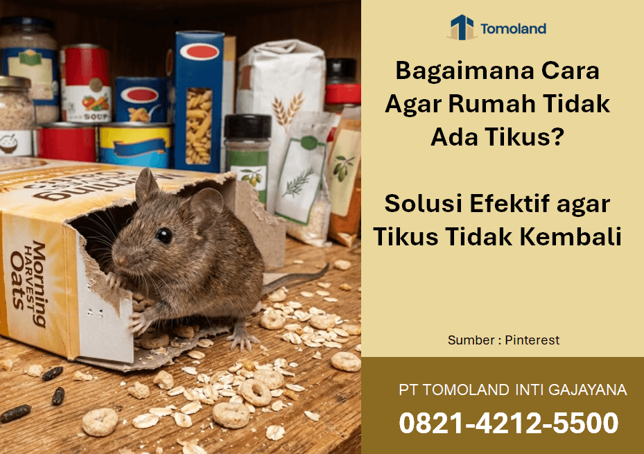 Bagaimana Cara Agar Rumah Tidak Ada Tikus? Solusi Efektif agar Tikus Tidak Kembali