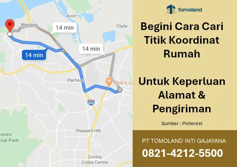 Begini Cara Cari Titik Koordinat Rumah untuk Keperluan Alamat & Pengiriman