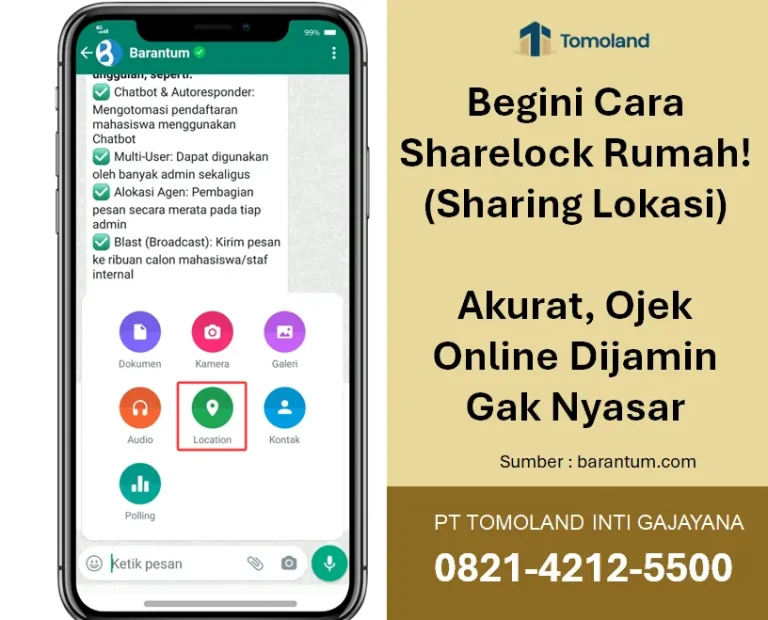 Begini Cara Sharing Lokasi Rumah! Akurat, Ojek Online Dijamin Gak Nyasar