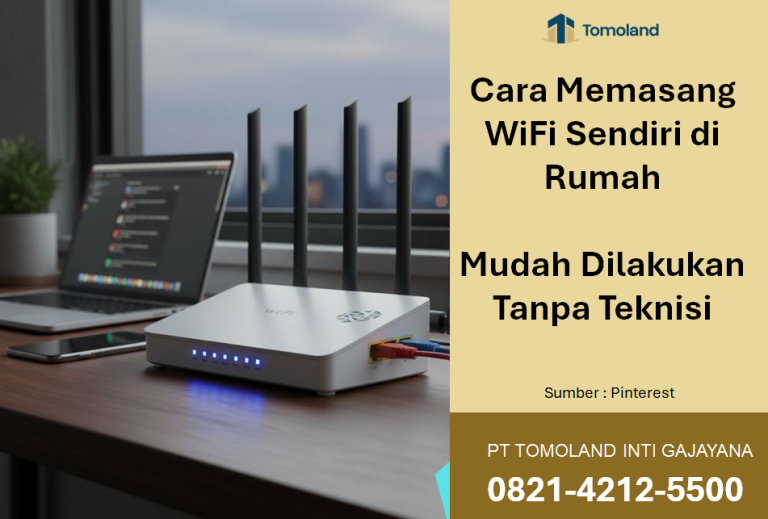 Cara Memasang WiFi Sendiri di Rumah, Mudah Dilakukan Tanpa Teknisi
