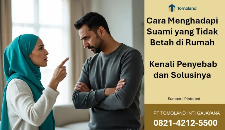 Cara Menghadapi Suami yang Tidak Betah di Rumah, Kenali Penyebab dan Solusinya