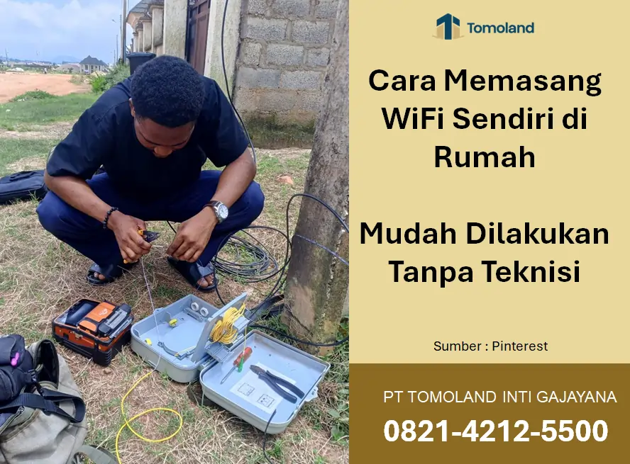 Cara Memasang WiFi Sendiri di Rumah, Mudah Dilakukan Tanpa Teknisi
