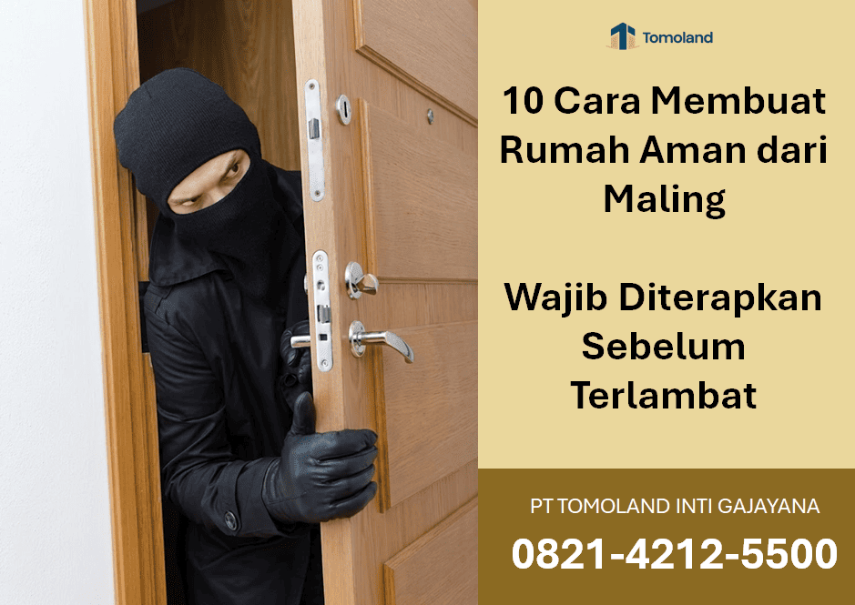 10 Cara Membuat Rumah Aman dari Maling, Wajib Diterapkan Sebelum Terlambat