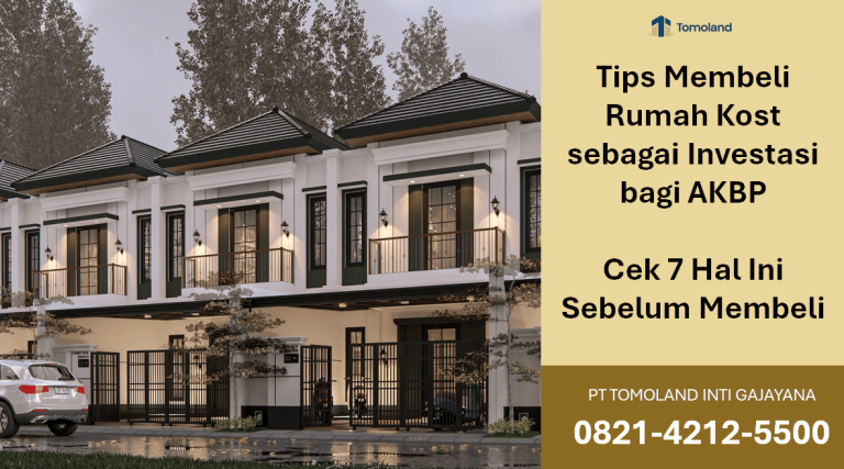Tips Membeli Rumah Kost sebagai Investasi bagi AKBP: Cek 7 Hal Ini Sebelum Membeli