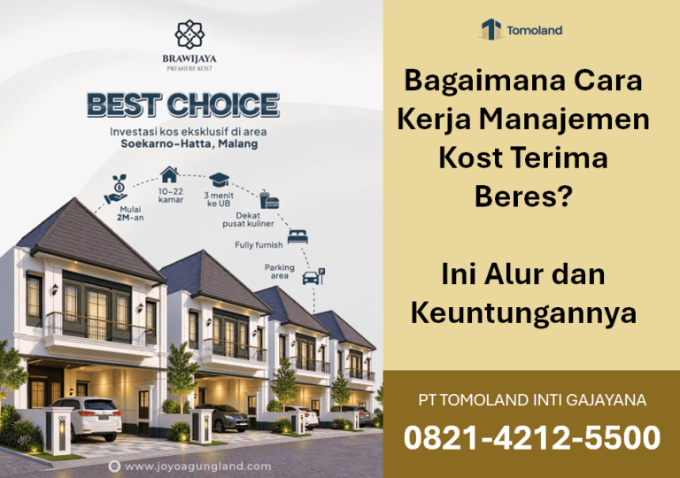 Bagaimana Cara Kerja Manajemen Kost Terima Beres? Ini Alur dan Keuntungannya